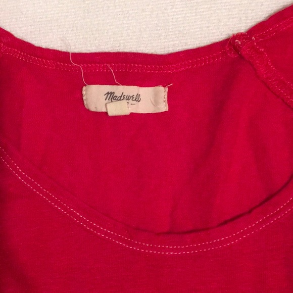 Madewell Linen Pullover sz S - Picture 3 of 10